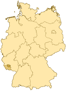Kreis Sankt Wendel in Saarland