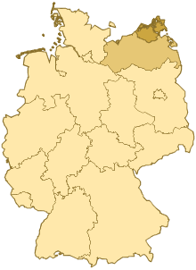 Kreis Vorpommern-Rügen in Mecklenburg-Vorpommern
