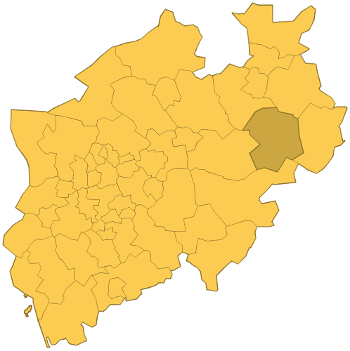 Kreis Paderborn in Nordrhein-Westfalen