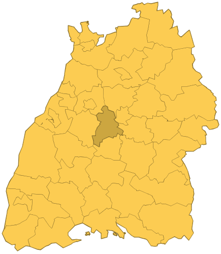 Kreis Böblingen in Baden-Württemberg