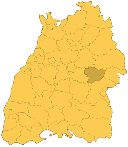 Kreis Göppingen in Baden-Württemberg