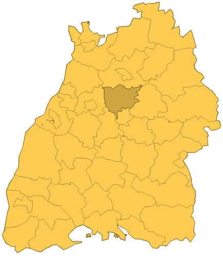 Kreis Ludwigsburg in Baden-Württemberg