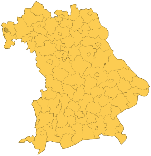 Aschaffenburg in Bayern