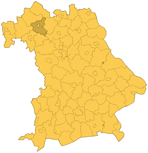 Kreis Schweinfurt in Bayern
