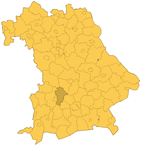 Kreis Aichach-Friedberg in Bayern