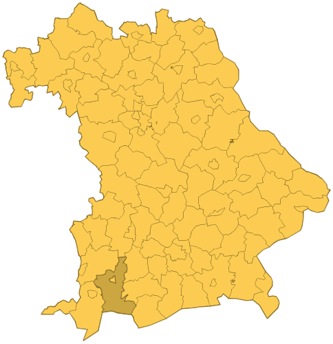 Kreis Ostallgäu in Bayern