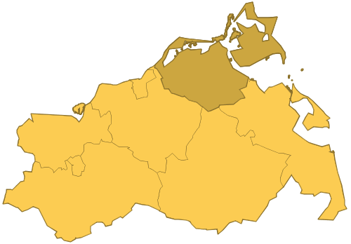Kreis Vorpommern-Rügen in Mecklenburg-Vorpommern
