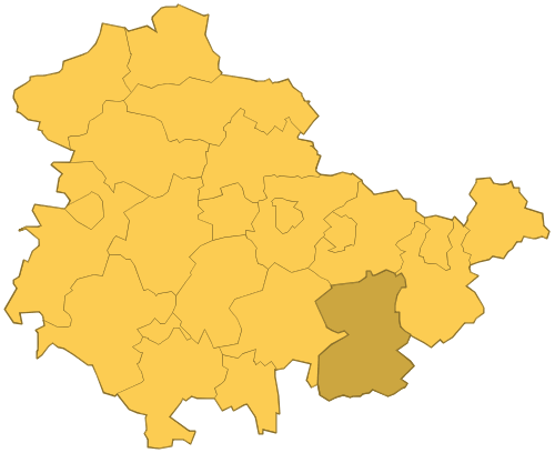 Saale-Orla-Kreis in Thüringen